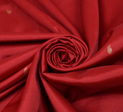 Indian Maroon Green Sari Banarasi Art Silk Saree with Blouse Gold Zari Weaving