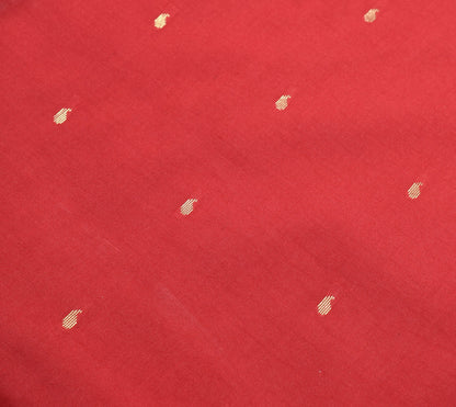 Indian Maroon Green Sari Banarasi Art Silk Saree with Blouse Gold Zari Weaving