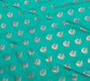Indian Teal Green Sari Banarasi Art Silk Saree with Blouse Gold Zari Weaving