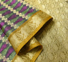 Indian Multi-Color Banarasi Sari Art Silk Self & Zari Woven Saree Blouse Fabric