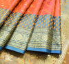 Indian Pink Dual Tone Sari Banarasi Art Silk Saree with Blouse Gold Zari Woven