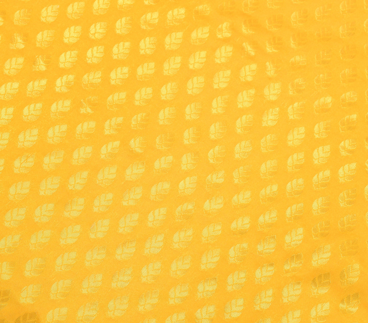 Indian Yellow Banarasi Sari Art Cotton Saree with Blouse Fabric Gold Zari Woven