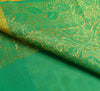 Indian Yellow Banarasi Sari Art Cotton Saree with Blouse Fabric Gold Zari Woven