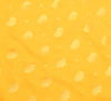 Indian Yellow Banarasi Sari Art Cotton Saree with Blouse Fabric Gold Zari Woven