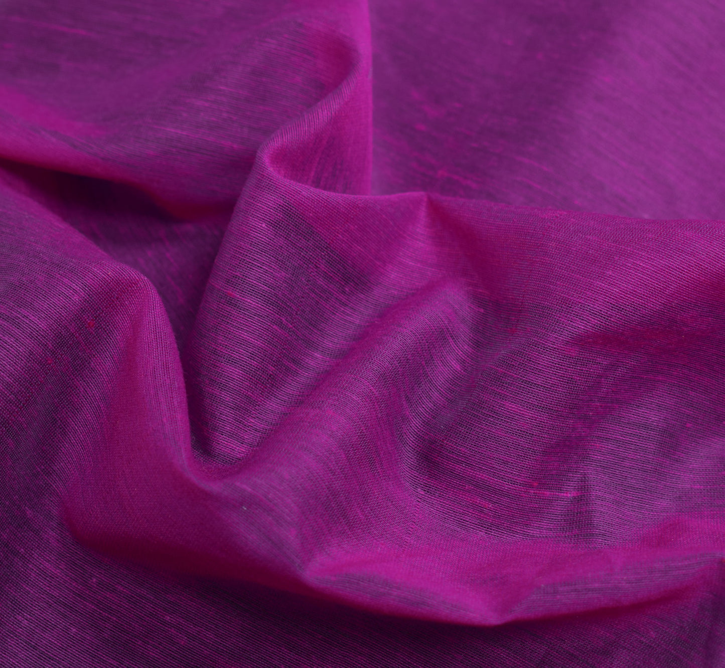 Purple Zari Woven Banarasi Saree Cotton Art Party Wear Sari with Blouse Fabric