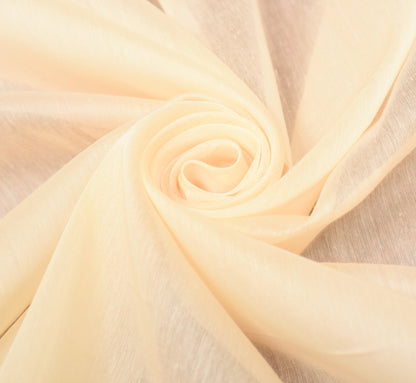 Cream Zari Woven Banarasi Saree Cotton Art Party Wear Sari with Blouse Fabric