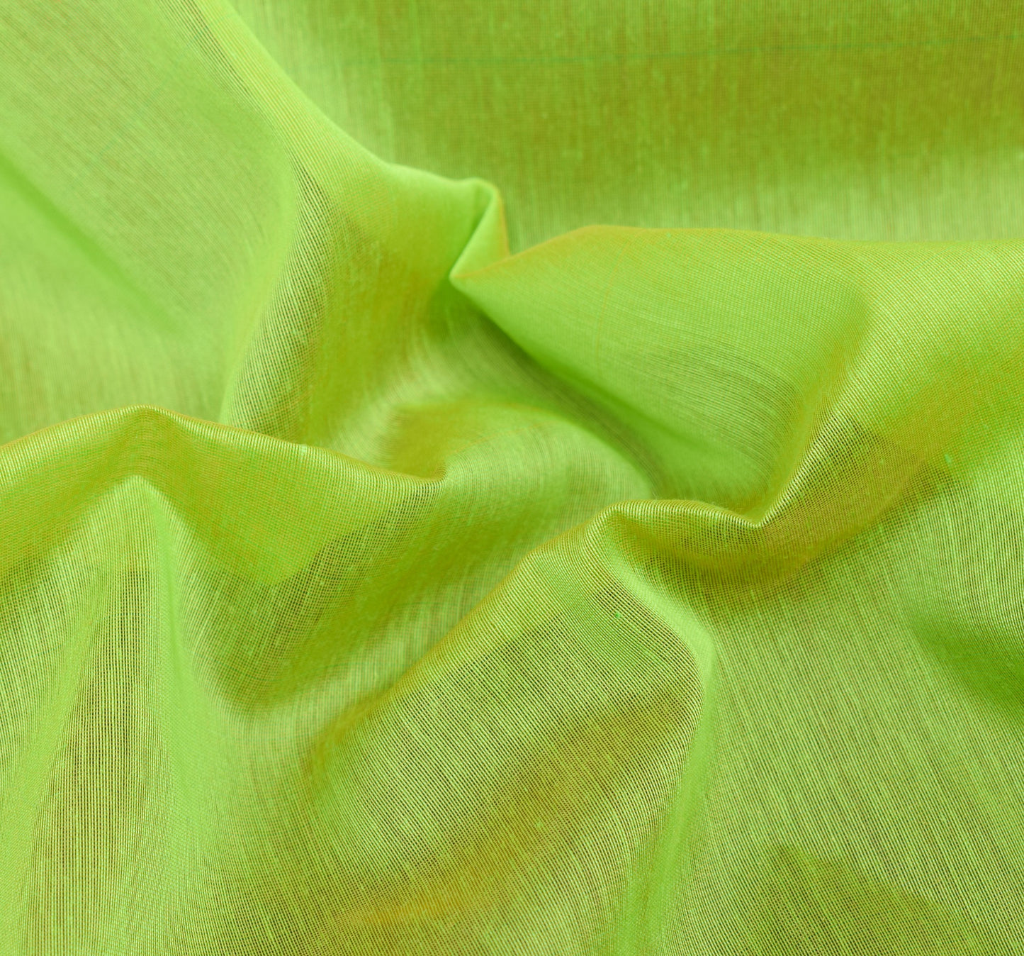 Zari Woven Green Banarasi Saree Cotton Art Party Wear Sari with Blouse Fabric