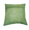 Banarasi Silk Indian Bed Set – Green Cushion & Pillow Covers Woven Zari Brocade