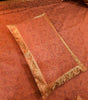 Banarasi Bed Cover Brown Silk Woven Zari Brocade Indian Cushion & Pillow Set