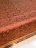 Banarasi Bed Cover Brown Silk Woven Zari Brocade Indian Cushion & Pillow Set