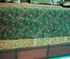 Banarasi Silk Cushion & Pillow Cover Set – Dark Green Zari Brocade Woven Design