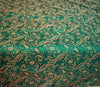 Banarasi Silk Cushion & Pillow Cover Set – Dark Green Zari Brocade Woven Design