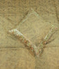 Banarasi Bed Cushion & Pillow Cover Set Art Silk Woven Brocade Indian Decor Gift