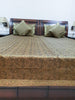 Banarasi Bed Cushion & Pillow Cover Set Art Silk Woven Brocade Indian Decor Gift