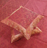 Banarasi Red Bed Cushion & Pillow Cover Set Art Silk Woven Brocade Indian Gift