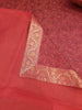 Banarasi Red Bed Cushion & Pillow Cover Set Art Silk Woven Brocade Indian Gift