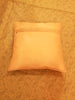 Banarasi Mustard Bed Cushion & Pillow Cover Set Silk Woven Brocade Indian Gift