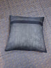 Gray Banarasi Bed Cushion & Pillow Cover Set Art Silk Woven Brocade Indian Gift