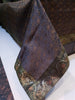 Gray Banarasi Bed Cushion & Pillow Cover Set Art Silk Woven Brocade Indian Gift