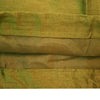 30x15 Inch Green Bolster Cover Mandala Woven Zari Brocade Banarasi Silk Decor