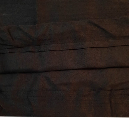 30x15 Inch Bolster Cover Decor Black Taj Mahal Woven Zari Brocade Banarasi Silk