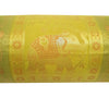 30x15 Inch Bolster Cover Decor Elephant Green Woven Zari Brocade Banarasi Silk