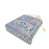 Blue Indian Handbag Ethnic Peacock Elephant Woven Zari Brocade Shoulder Hand Bag