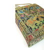 Black Indian Handbag Ethnic Peacock Elephant Woven Zari Brocade Shoulder Bag