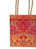 Red Indian Handbag Ethnic Peacock Elephant Woven Zari Brocade Shoulder Hand Bag