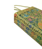 Handbag Ethnic Peacock Elephant Woven Zari Brocade Dark Green Shoulder Hand Bag