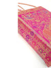 Pink Handbag Indian Ethnic Peacock Elephant Woven Zari Brocade Shoulder Hand Bag