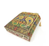 Peacock Woven Handbag Black Indian Ethnic Zari Brocade Women Shoulder Hand Bag