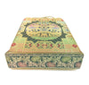 Green Ethnic Hand Bag Banarasi Zari Brocade Golden Tassels in Elephant Motif