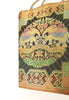 Black Party Wear Hand Bag Banarasi Zari Brocade Golden Tassels In Elephant Motif
