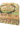 Black Party Wear Hand Bag Banarasi Zari Brocade Golden Tassels In Elephant Motif