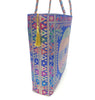 Blue Mandala Handbag Indian Ethnic Woven Zari Brocade Women Shoulder Hand Bag