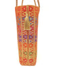 Orange Mandala Handbag Indian Ethnic Woven Zari Brocade Shoulder Hand Bag