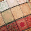 12x12 Inch Floral Cushion Cover Indian Woven Zari Brocade Banarasi Silk Paisley