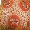 12x12 Inch Animal Cushion Pillow Covers Indian Woven Zari Brocade Banarasi Silk
