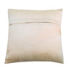 12x12 Inch Beige Cushion Covers Indian Banarasi Mandala Woven Zari Brocade Silk