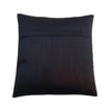 12x12 Inch Cushion Covers Black Indian Banarasi Mandala Woven Zari Brocade Silk