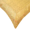 16X16 Inch Banarasi Cushion Covers Zari Brocade Silk Paisley Indian Home Decor