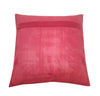 17x17 Inch Cushion Cover Taj Mahal Woven Zari Brocade Maroon Banarasi Silk Decor