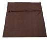 16x16 Inch Dark Brown Banarasi Silk Cushion Cover Woven Zari Brocade Mandala