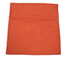 Indian 16x16" Rust Banarasi Silk Cushion Cover Featuring Zari Brocade Paisley