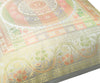 Elegant Gray Banarasi Silk Cushion Cover – 16x16 Inch with Zari Woven Mandala