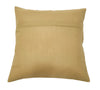 16x16" Banarasi Cushion Covers Beige Indian Woven Zari Brocade Silk Paisley Gift