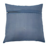 16x16" Banarasi Cushion Covers Indian Woven Zari Brocade Silk Paisley Gray Gift