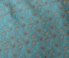 Turquoise Blue Banarasi Diwan Set – Silk Zari Brocade Cushion & Bolster Covers