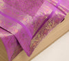 Purple Banarasi Diwan Set – Rich Silk Woven Zari Brocade Cushion & Bolster Cover